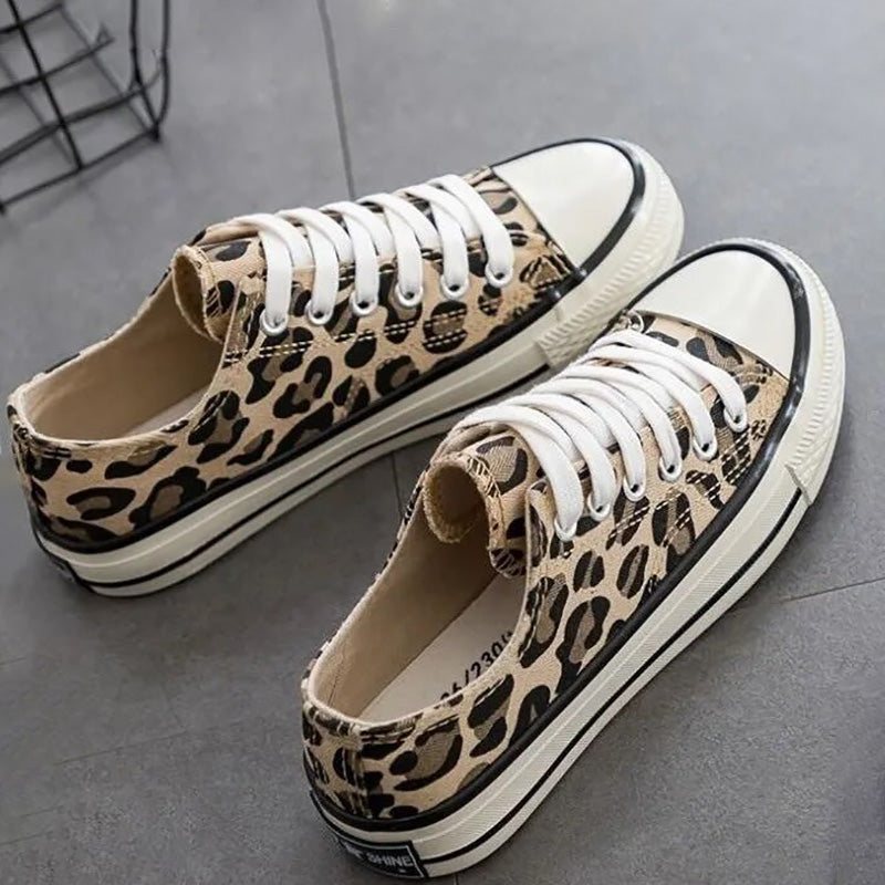 Luipaard dames sneakers