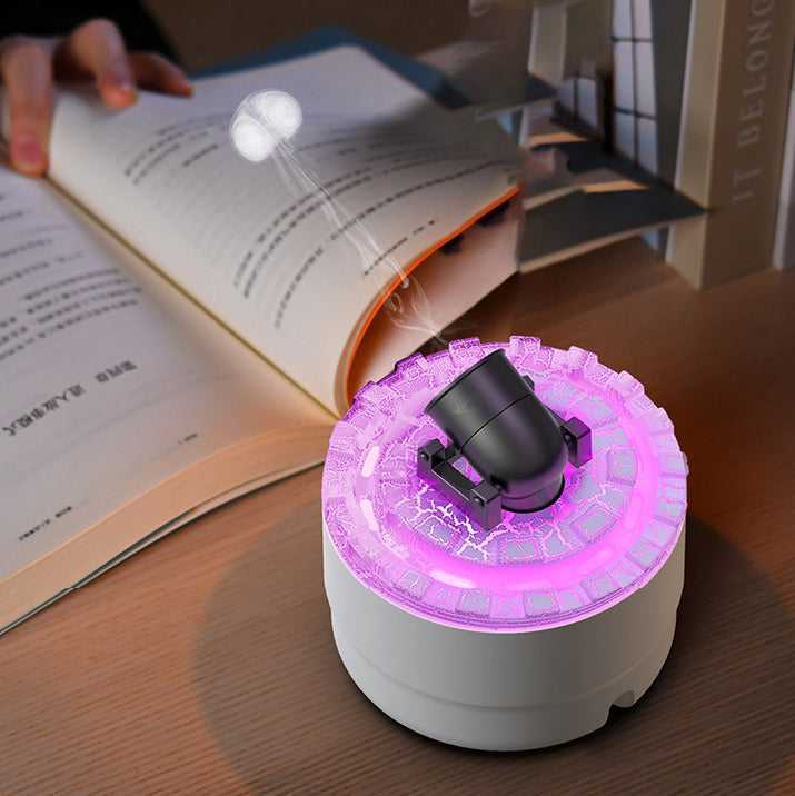 Aroma diffuser en luchtbevochtiger met nachtlamp