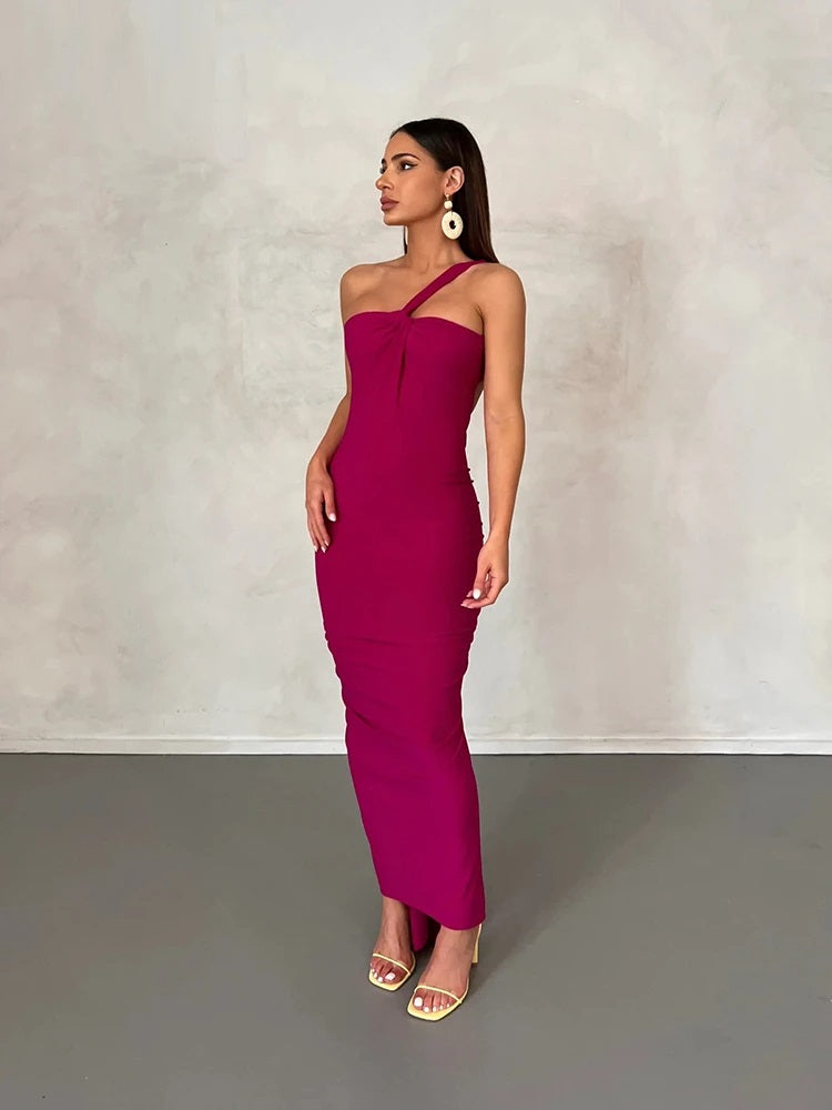 Fleur funky maxi-jurk