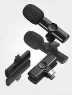 Draadloze lavaliermicrofoon met clip