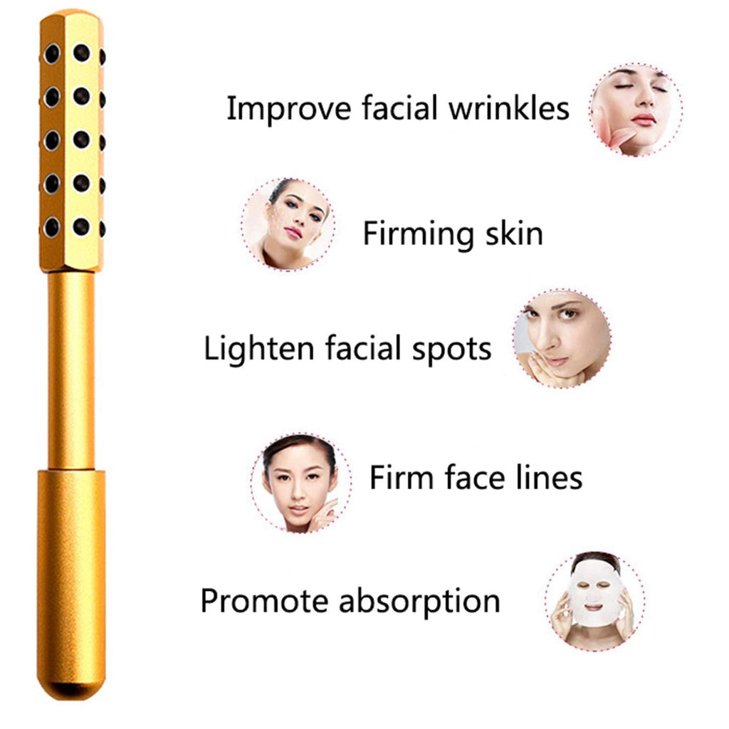 Facial massage roller