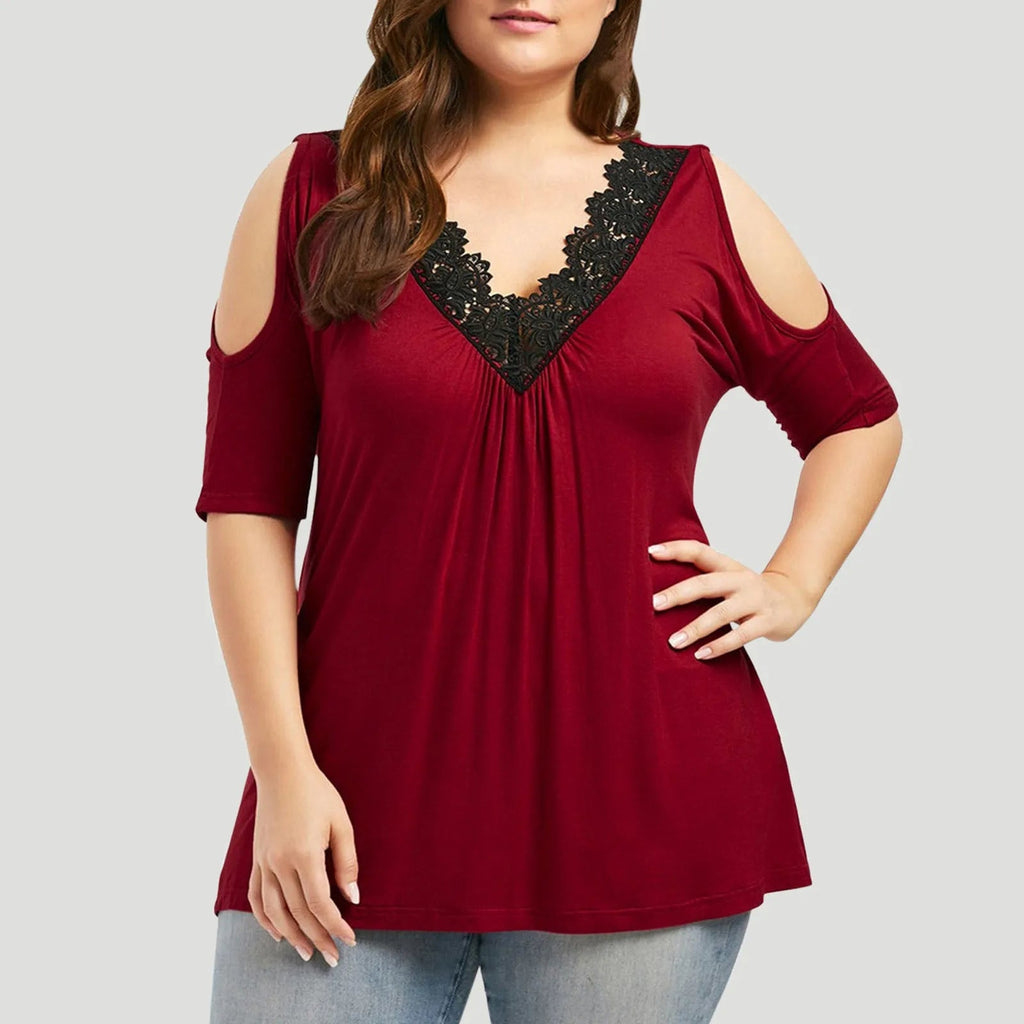 Iris plus-size blouse