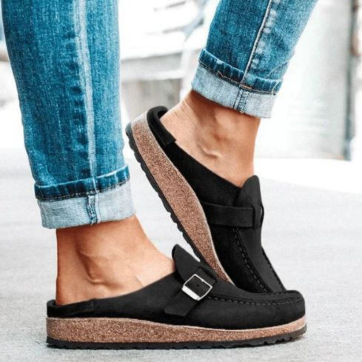 Comfort-Clogs in retro-stijl