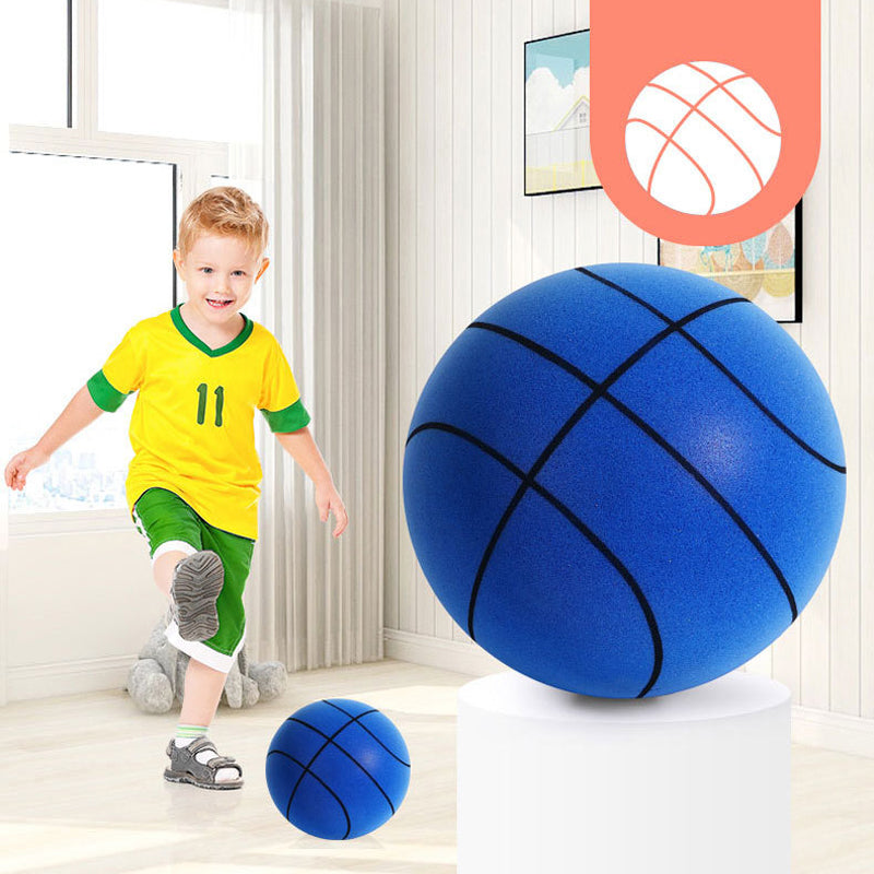 Geluidloze basketbal van pu-schuim voor kinderen