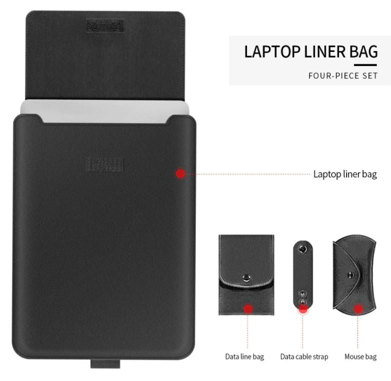 Laptophoes met standaardfunctie