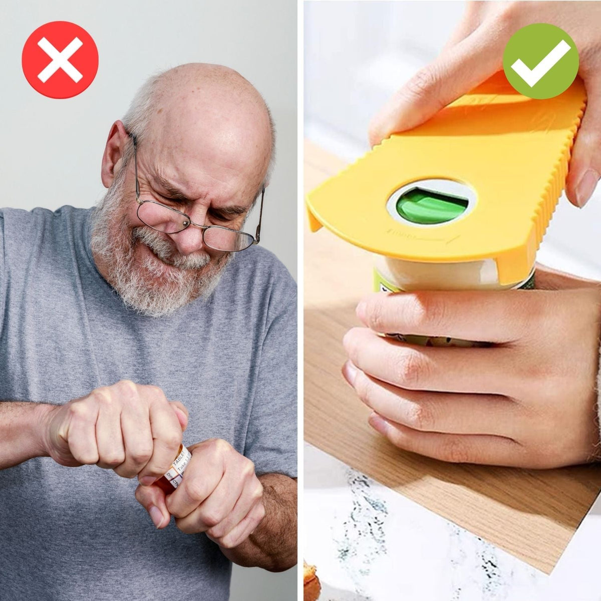 Ergonomische flesopener