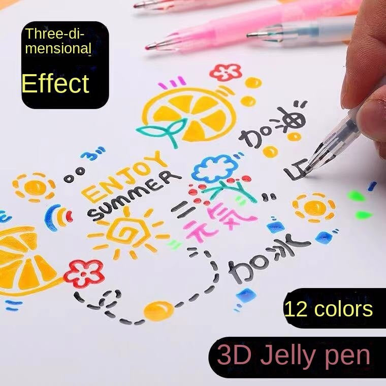3D-gelpennenset ArtPen in meerdere kleuren — afbeelding 10