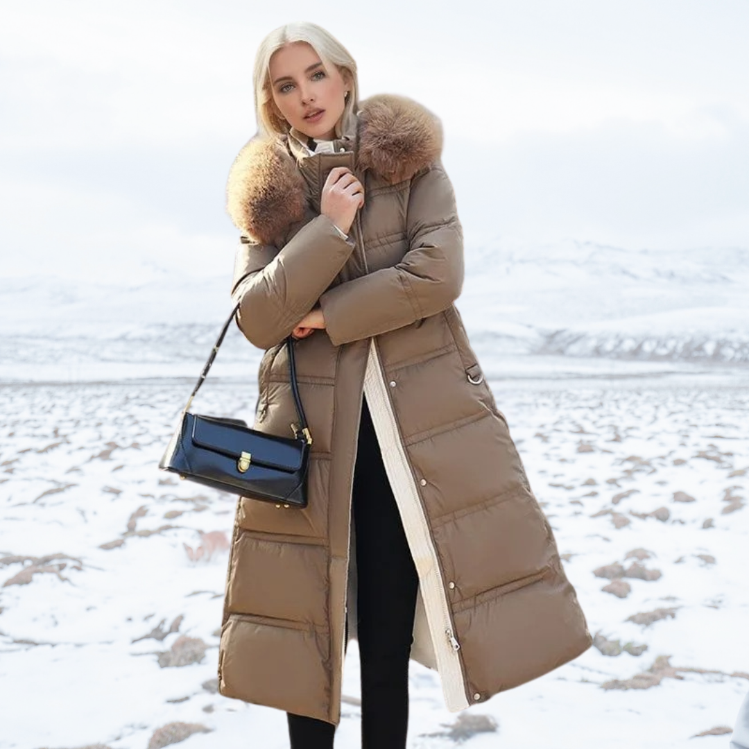Faux fur winterjas voor vrouwen