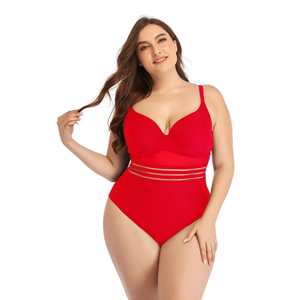 Olivia plus-size badpak