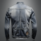 Vintage denim jack voor heren — afbeelding 3