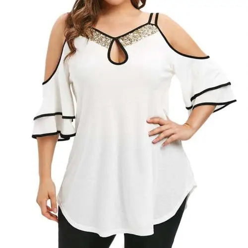Nikki plus-size blouse