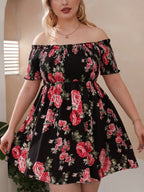 Lolita off-shoulder zomerjurk