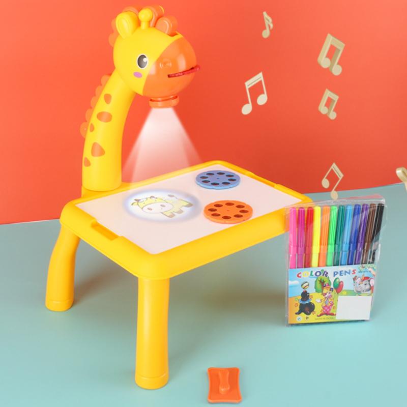 LED tekenprojector met muziek voor creatieve kids