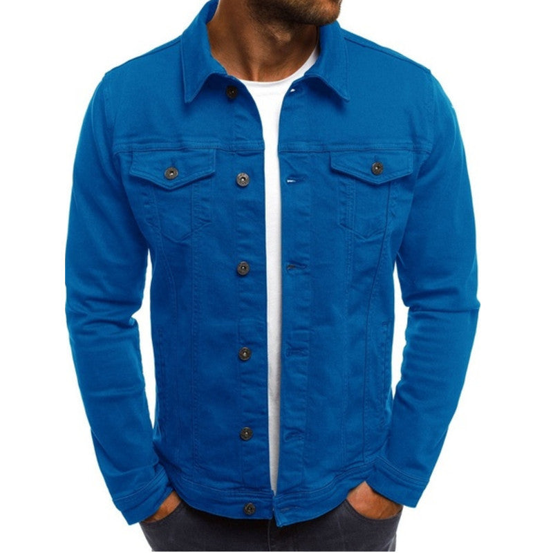 Casual heren denim jack