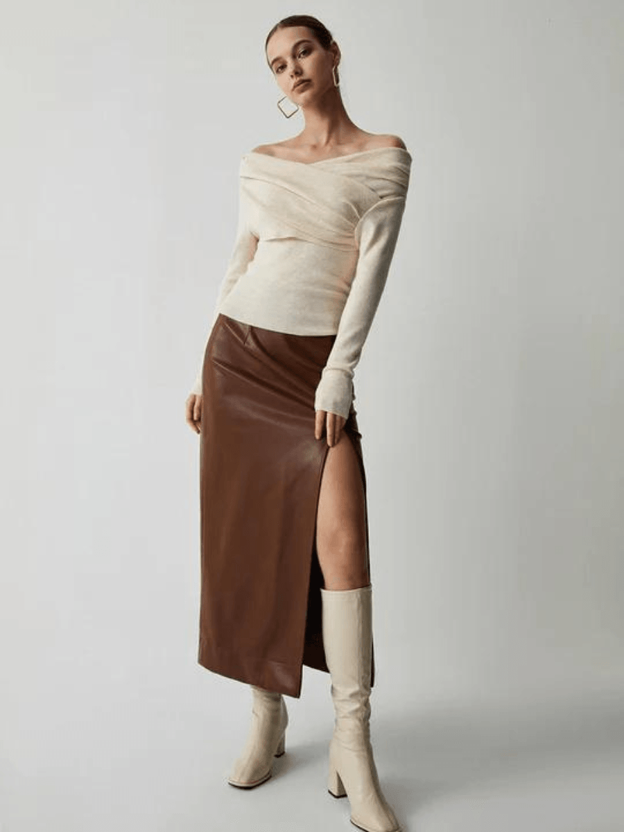 Off-Shoulder trui – Elin