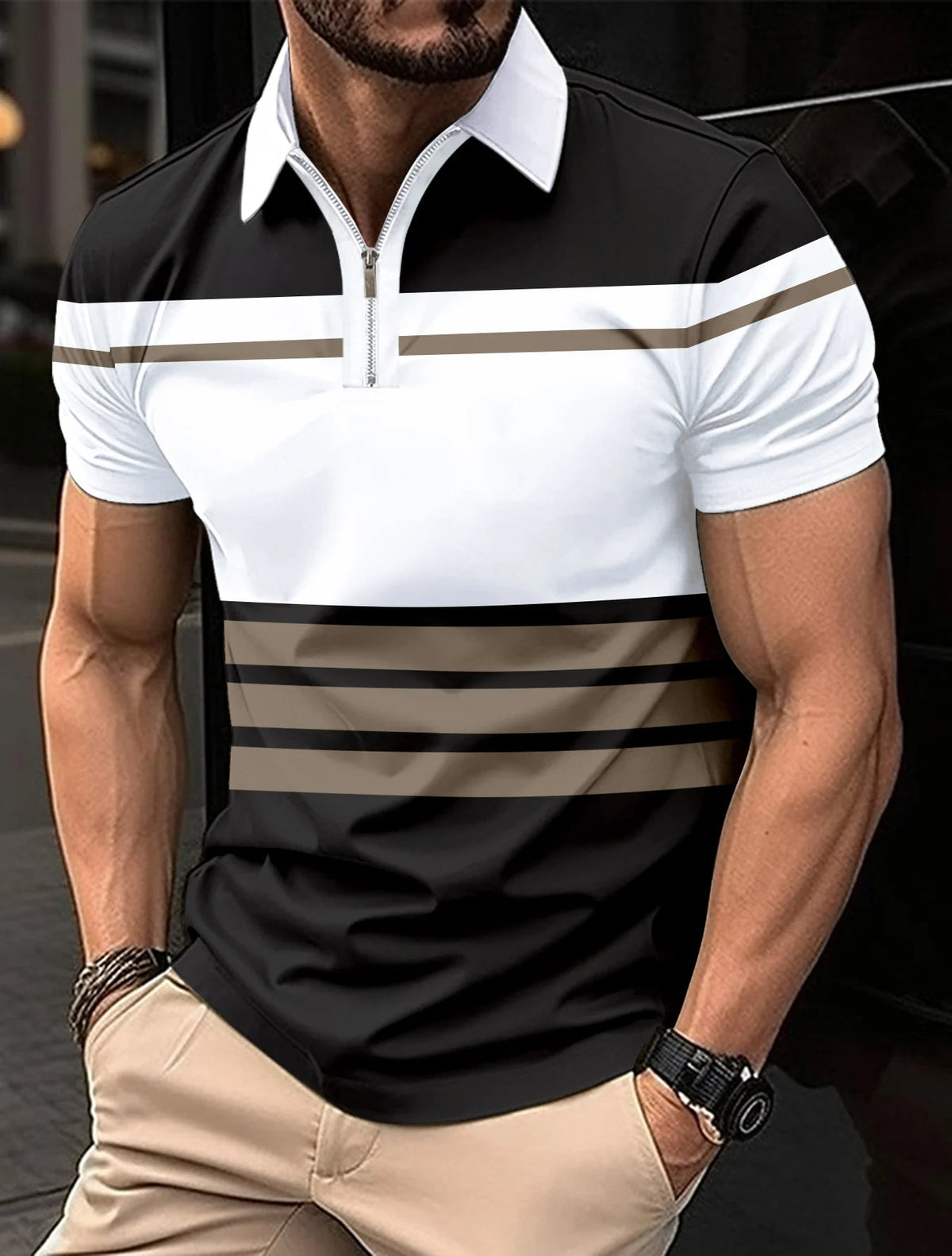 Boris plus size polo