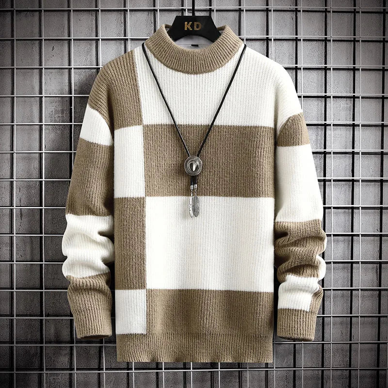 Color patch trui