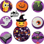 Halloween DIY feltboard met pompoen