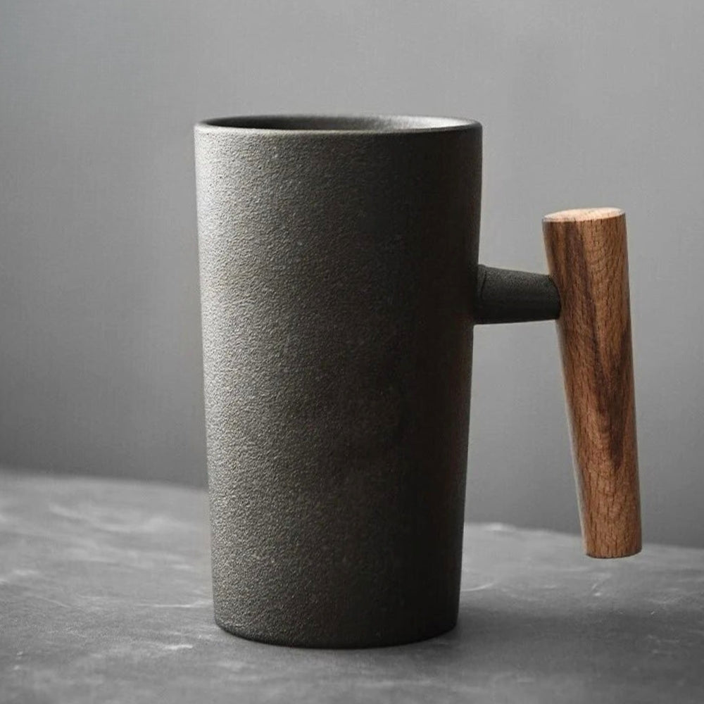 Nordic latte mokken met aards design