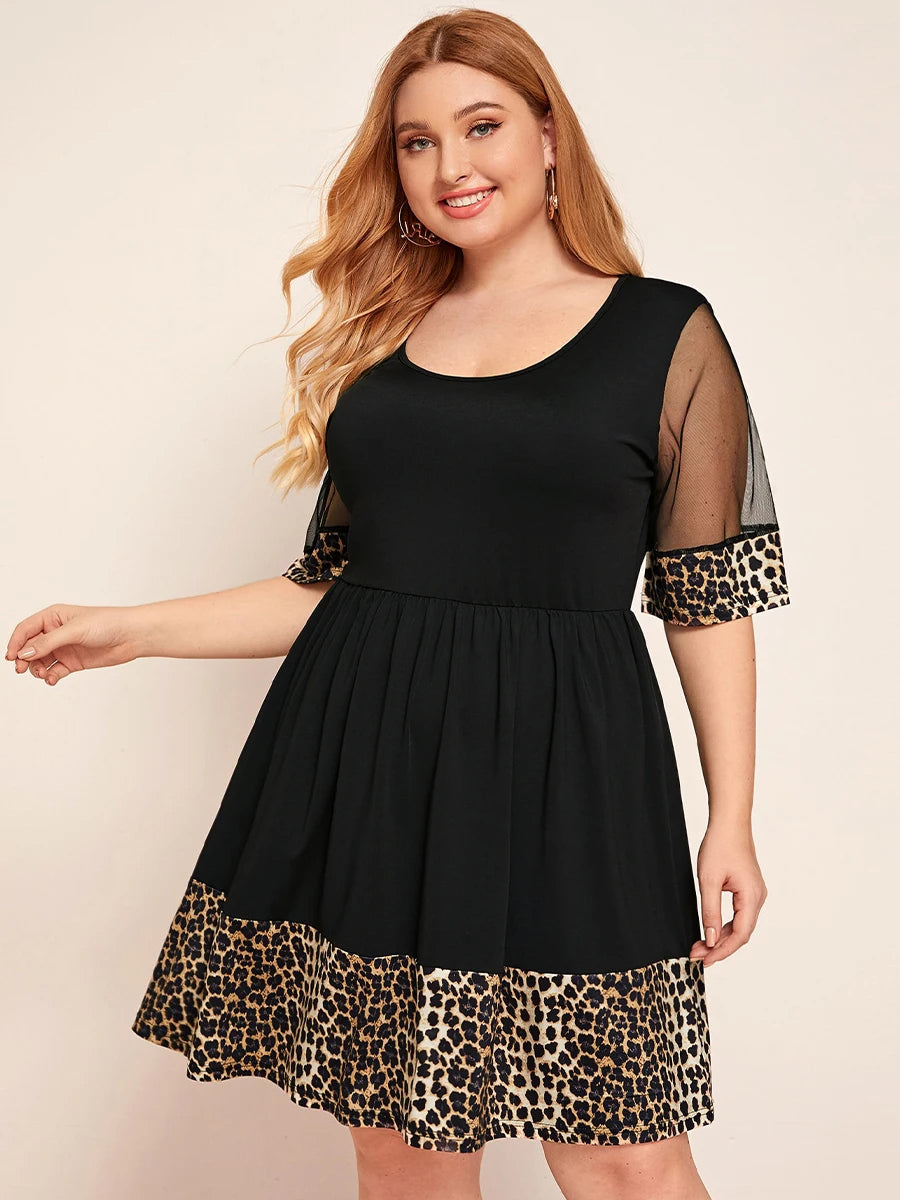 Phyllis plus-size zomerjurk