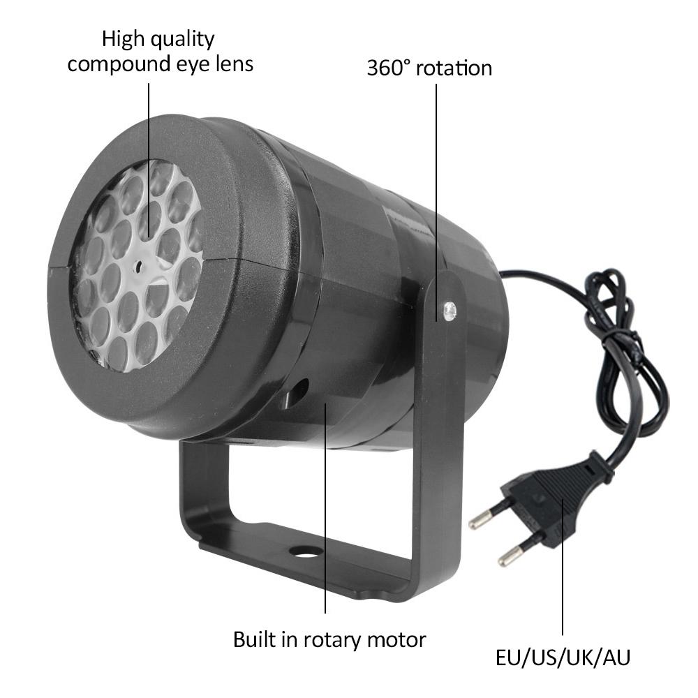 Kerstlaserprojector