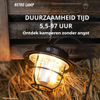 Draagbare led campinglamp
