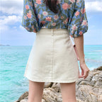 Mabel plus size shortrok
