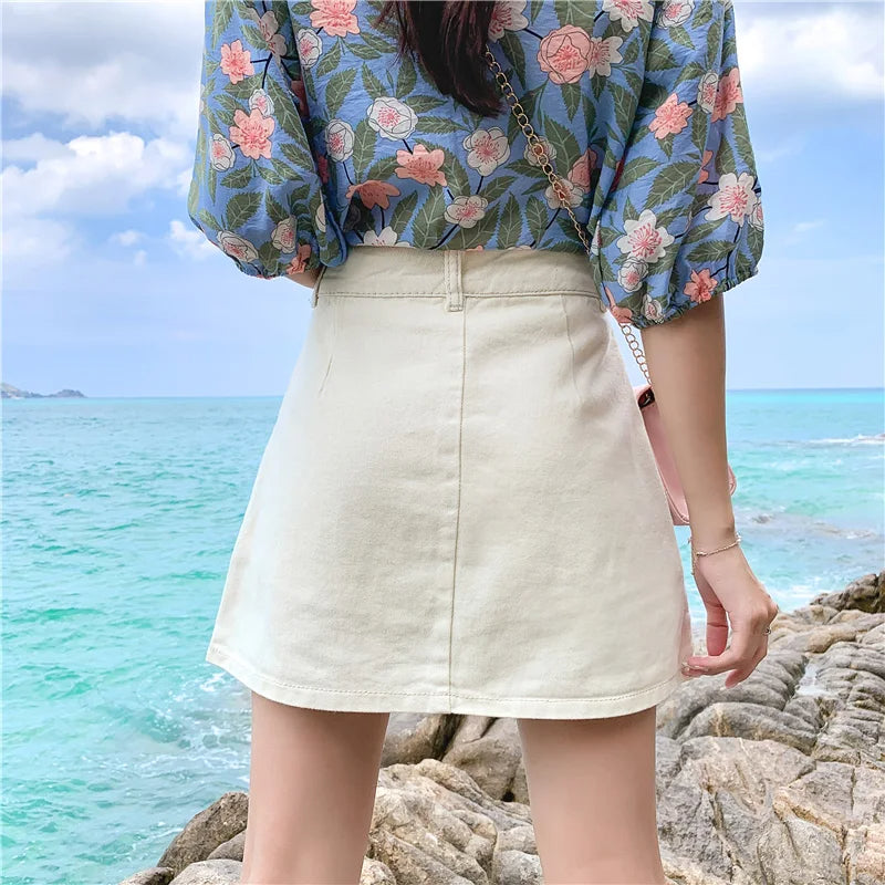 Mabel plus size shortrok