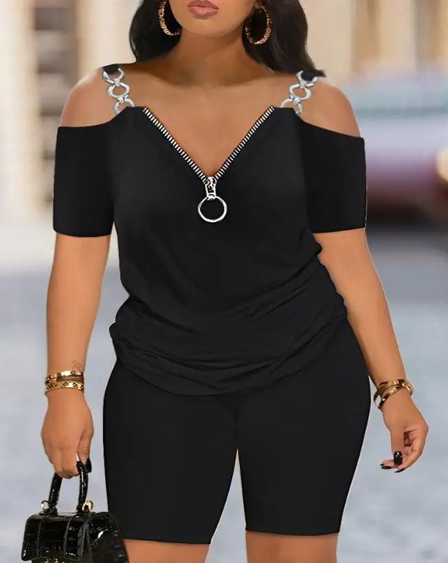 Hanneke plus size playsuit