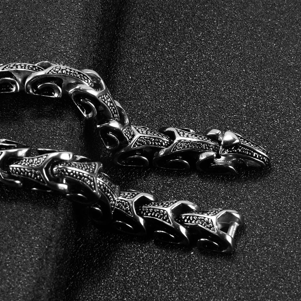 Mannen draak vorm armband