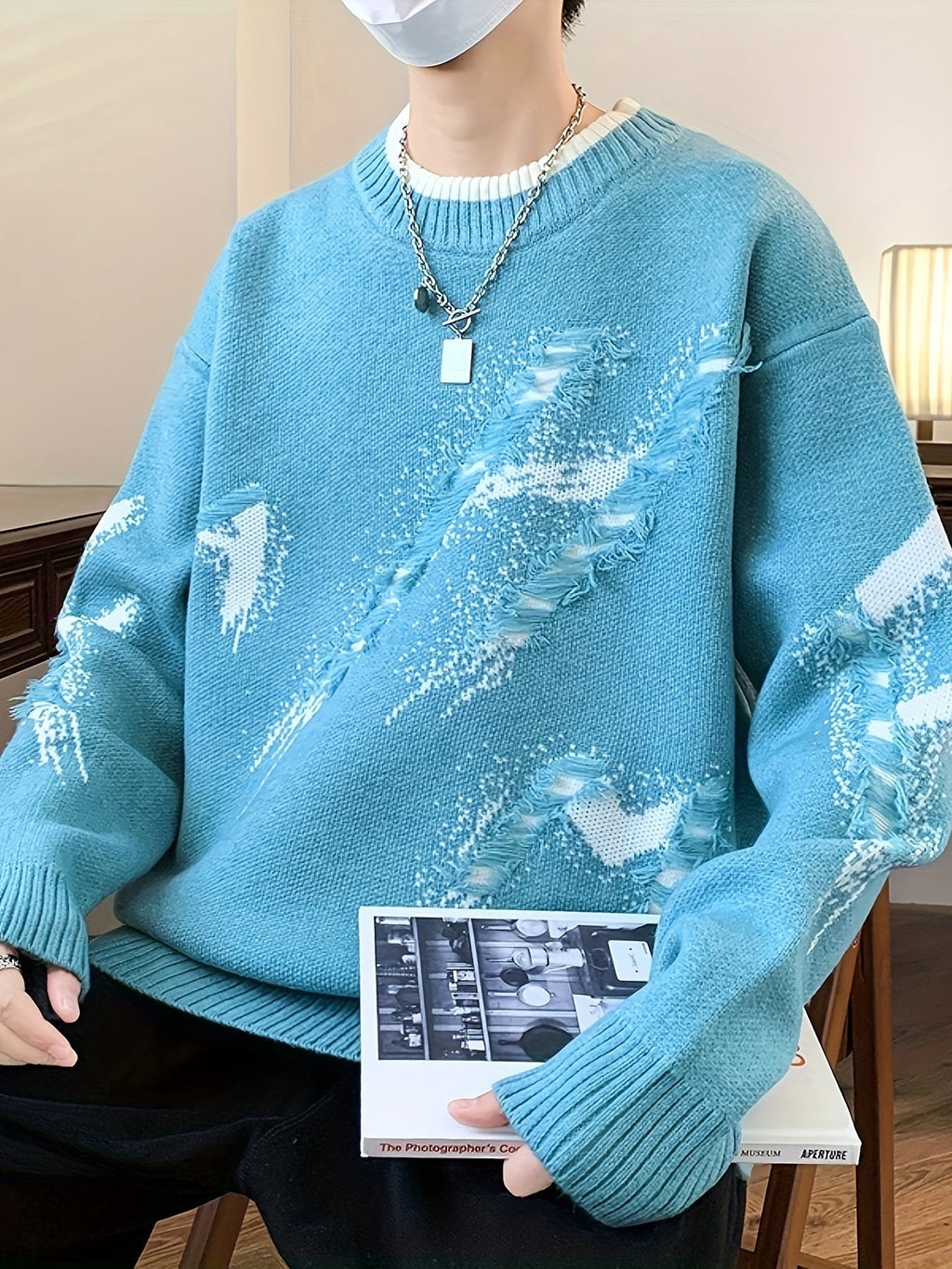 Oversized gebreide trui – Liva