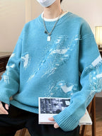 Oversized gebreide trui – Liva