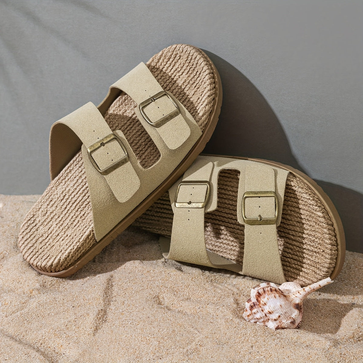 Heren zomer-slippers met verstelbare banden