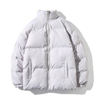 Casual winterjack met opstaande kraag
