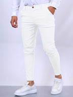 En comfortabele heren chino
