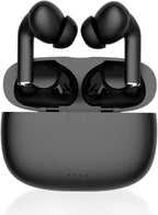 True wireless oordopjes met geluidsisolatie, bluetooth 5.0 & draadloze oplaadcase
