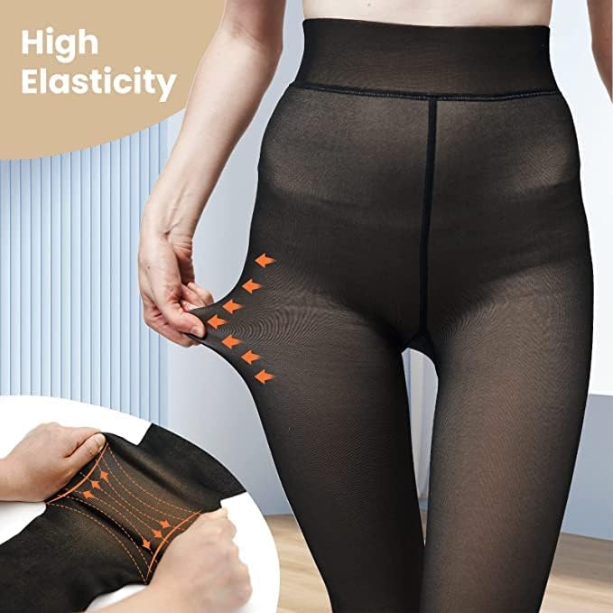 Fleecegevoerde panty