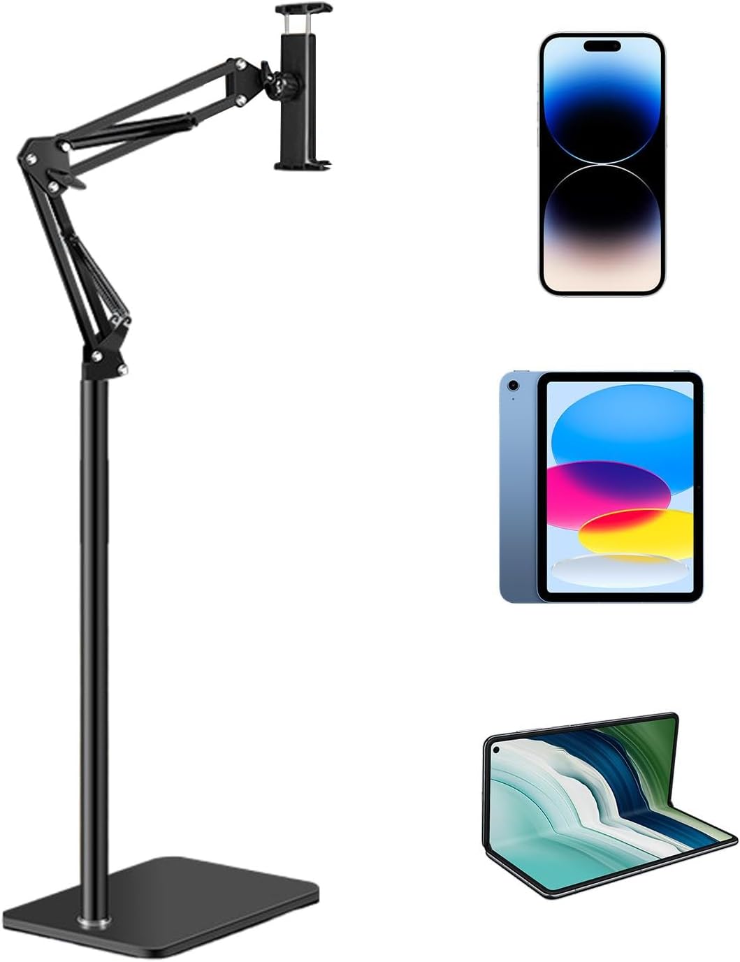 Verstelbare 360° telefoon- en tablet bodystandaard