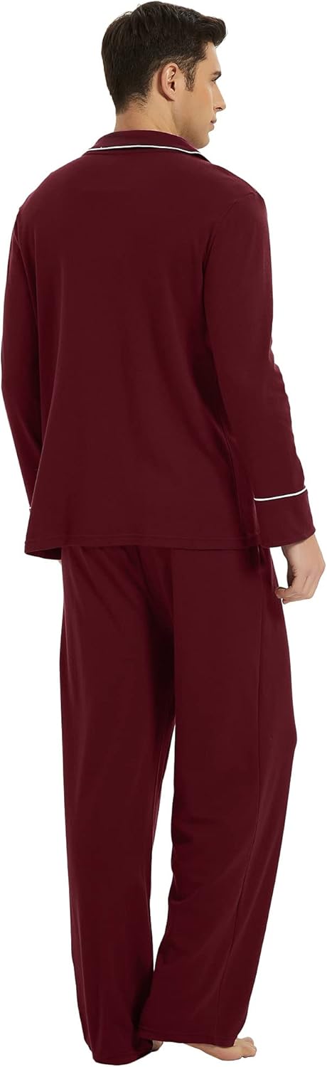 Katoenen heren pyjama