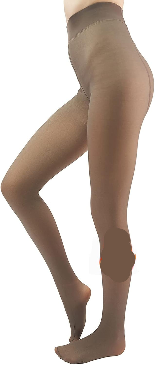 Fleecegevoerde panty
