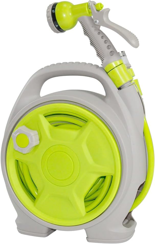 Compacte tuinslanghaspel set met 15m slang
