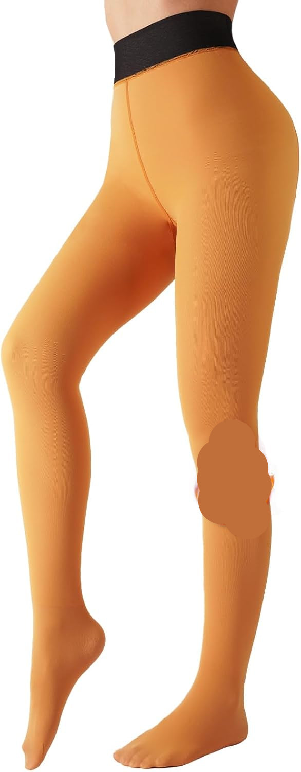 Fleecegevoerde panty