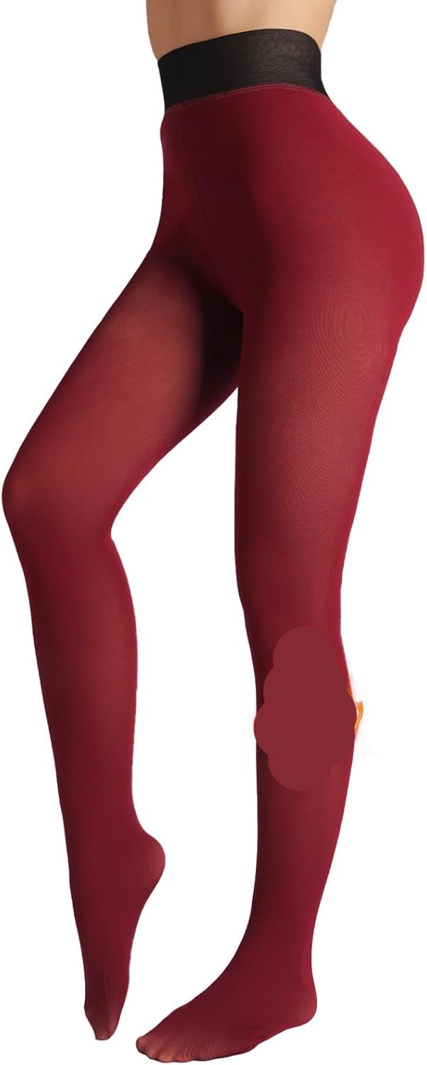 Fleecegevoerde panty