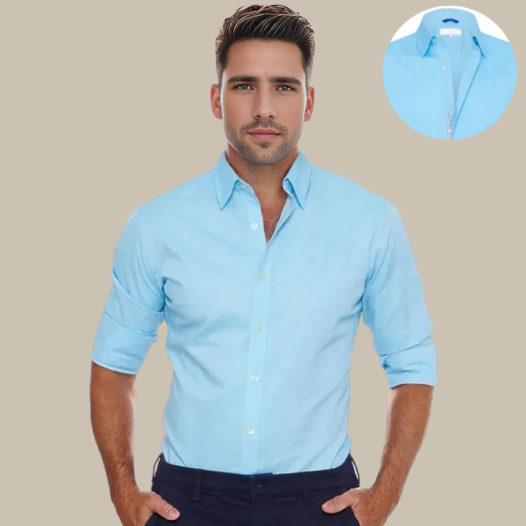 UltraFlex overhemd – kreukvrije blouse met rits