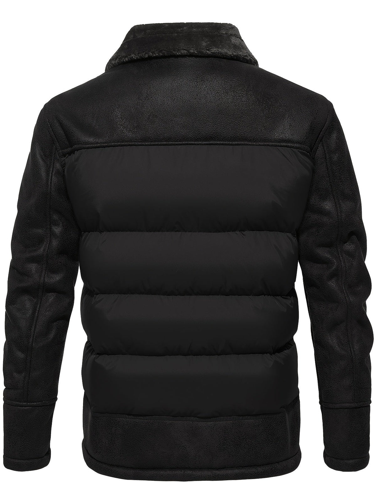 Winter warme fleece jas voor heren