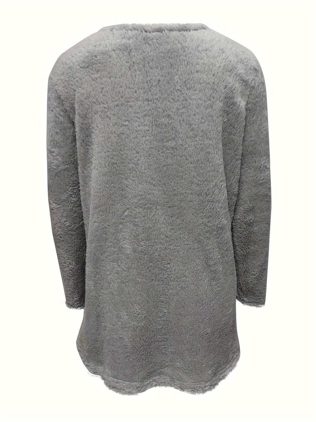 Fleece sweatshirt met print