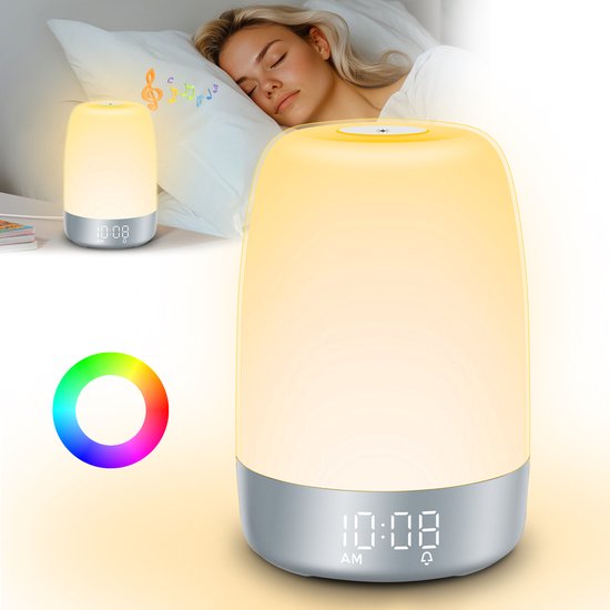Wake-up light met natuurgeluiden