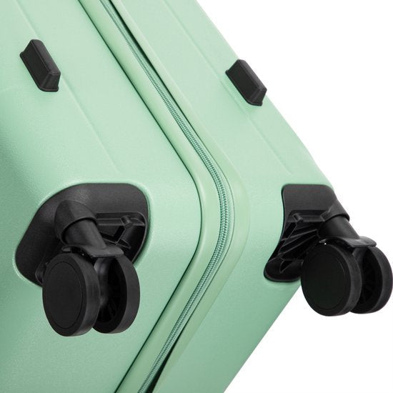 2-delige harde trolleyset met laptopvak