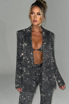 Driedelige glitter set
