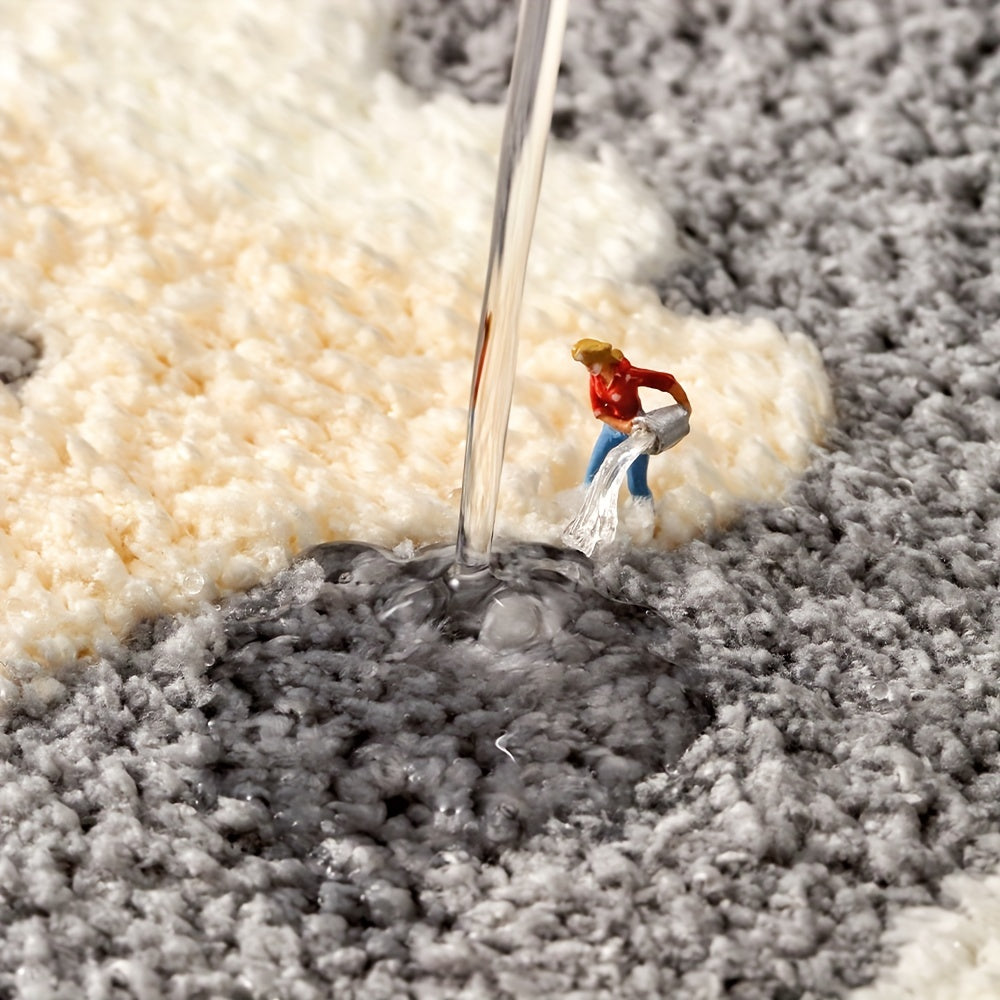 Superabsorberende antislip mat voor badkamer en toilet